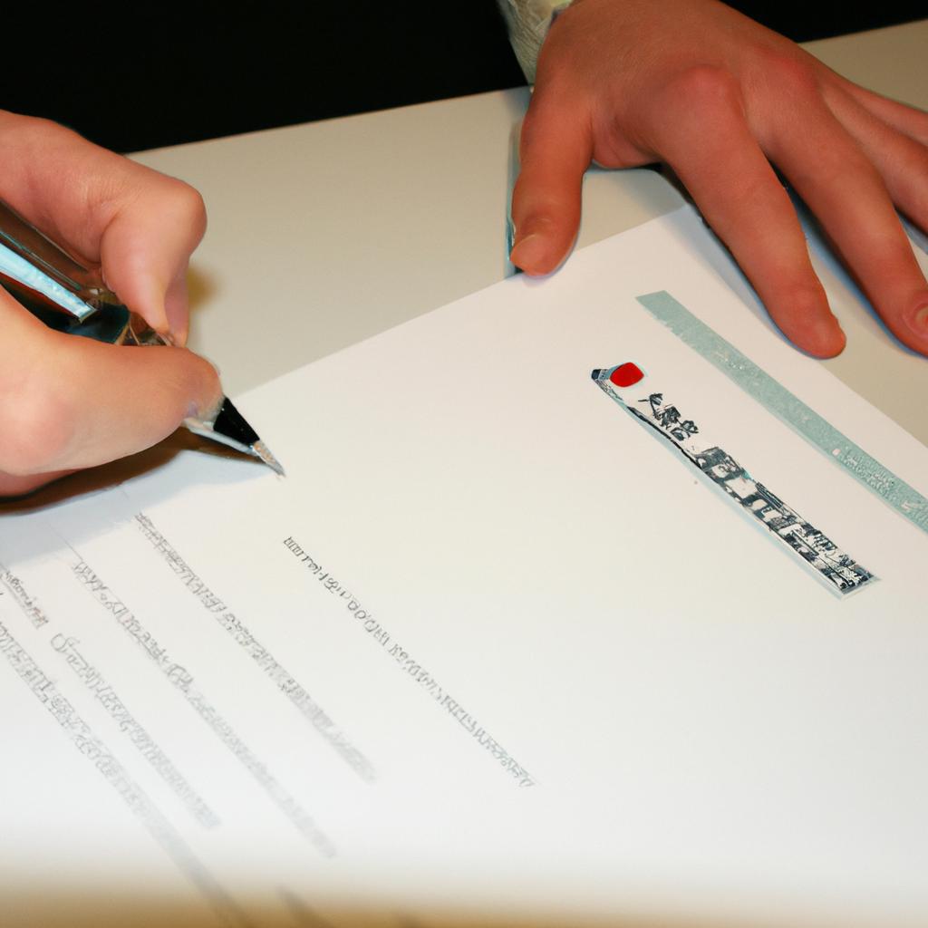 Person signing loan documents